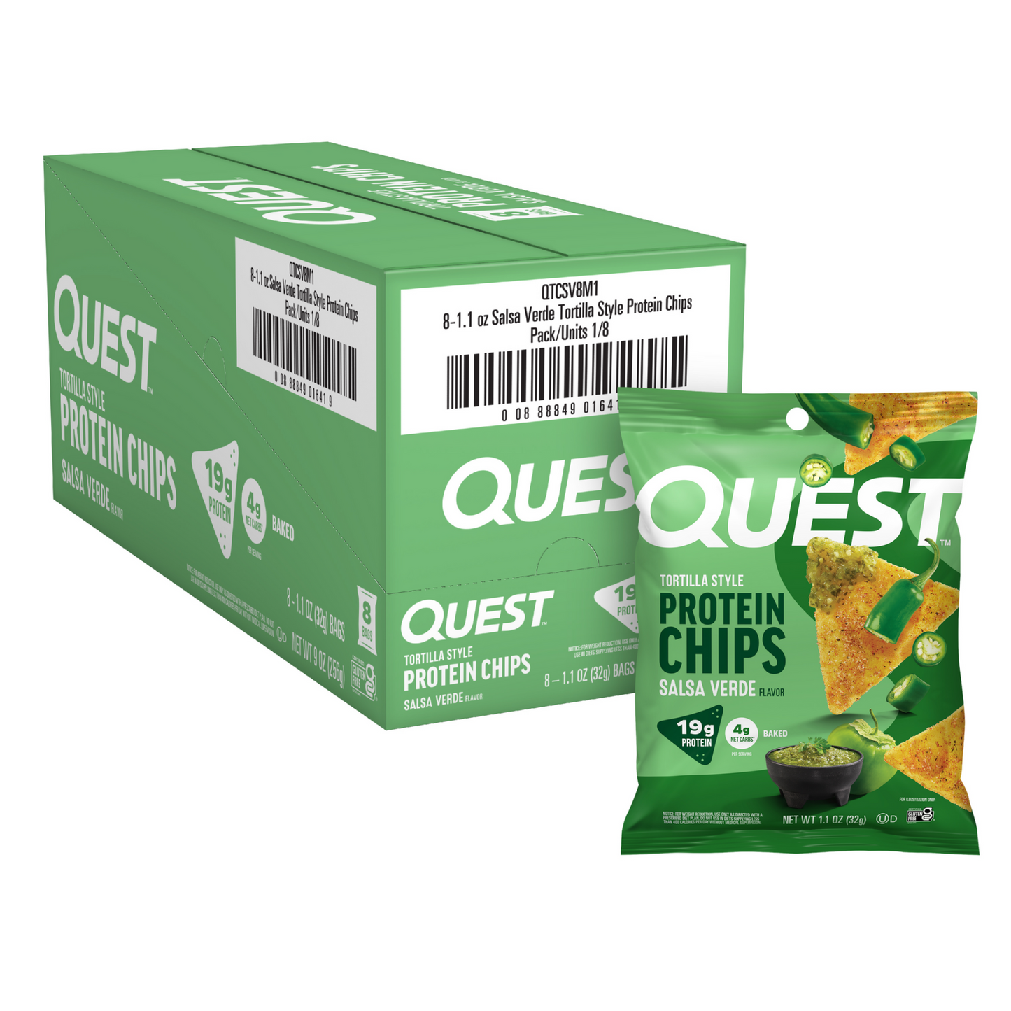 salsa-verde-tortilla-style-protein-chips-u9 110071_QN_USA_Pkg_ProteinChips_Tortilla_SV_8ctCarton_3D_Composite_Force_1.png